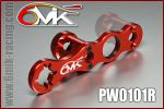 PW0101R 6MIK Radmutter- u. Kupplungsschlüssel, rot